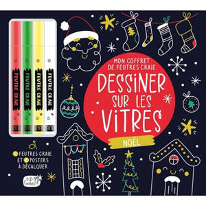 Dessiner sur les vitres : Noël
