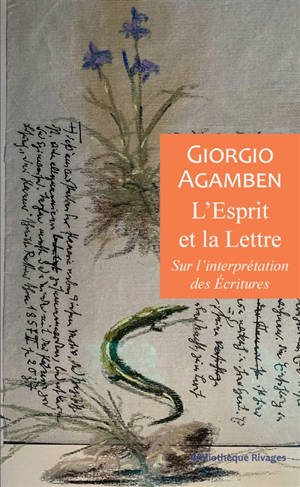 L'esprit et la lettre : sur l'interprétation des écritures