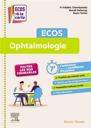Ecos ophtalmologie : toutes les SDD tombables