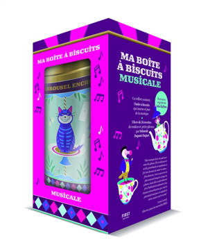 Ma boîte à biscuits musicale : coffret