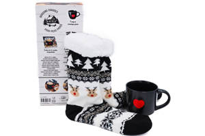 Bien dans mes chaussettes pour cocooner ! : rennes black