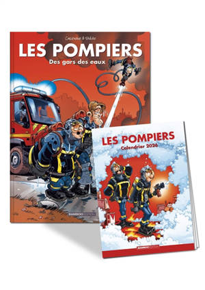 Les pompiers : pack tome 1 + calendrier 2026