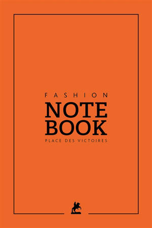 Fashion notebook : orange