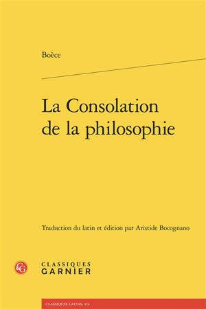 La consolation de la philosophie