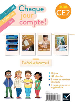 Chaque jour compte !, maths CE2 : les ateliers : jeux autocorrectifs