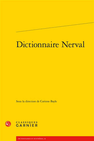 Dictionnaire Nerval