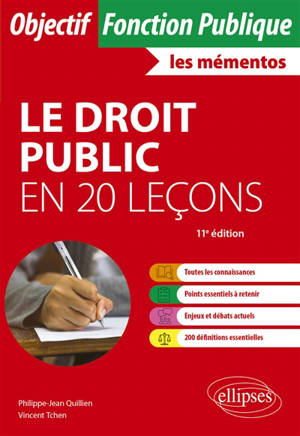Le droit public en 20 leçons