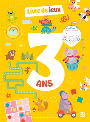 Mon livre de jeux 3 ans