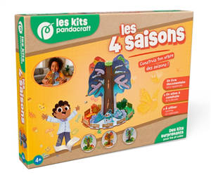 Les 4 saisons : Kit Pandacraft dès 4 ans : Construis ton arbre des saisons !