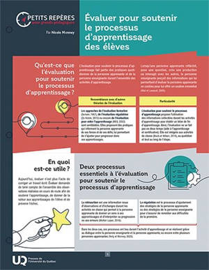 Evaluer pour soutenir le processus d’apprentissage des élèves