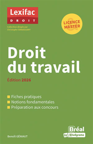 Droit du travail : licence, master