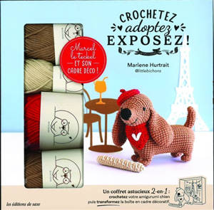Marcel le teckel au crochet