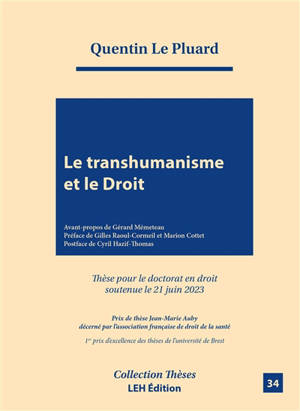 Le transhumanisme et le droit