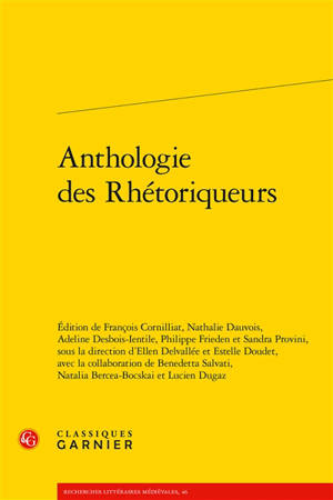 Anthologie des rhétoriqueurs