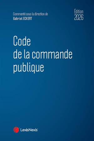 Code de la commande publique : 2026