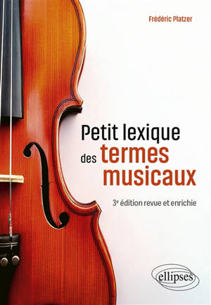 Petit lexique des termes musicaux