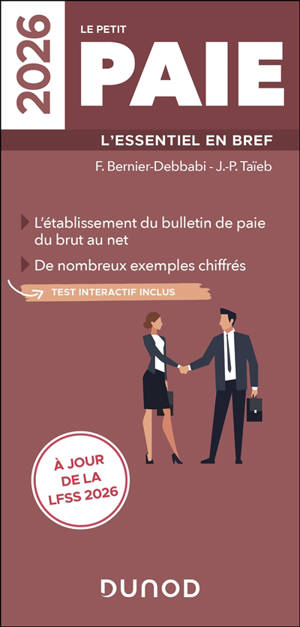 Le petit paie 2026 : l'essentiel en bref