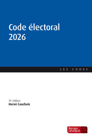 Code électoral 2026