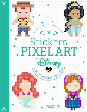 Stickers Pixel art Disney : + de 50 modèles à sticker