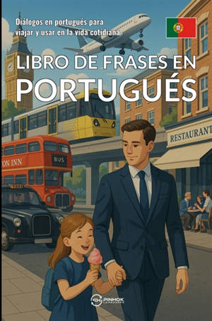 Libro de frases en portugués : Diálogos en portugués para viajar y usar en la vida cotidiana