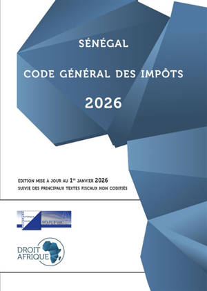 Sénégal : Code général des impôts 2026