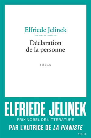 Déclaration de la personne