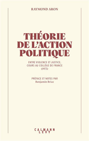 Théorie de l'action politique : entre violence et justice : cours au Collège de France (1973)
