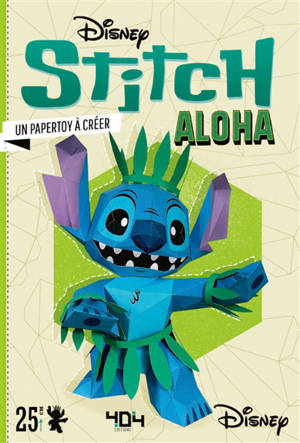 Stitch : aloha : un papertoy à créer