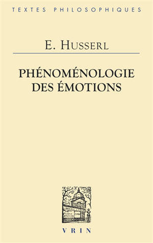 Phénoménologie des émotions
