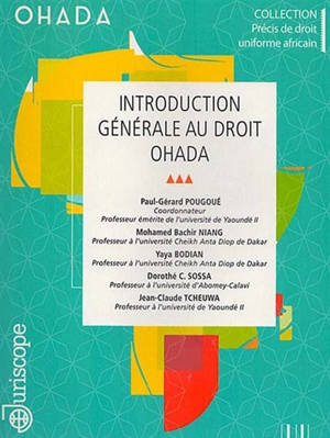 Introduction générale au droit OHADA
