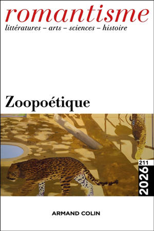 Romantisme, n° 211. Zoopoétique
