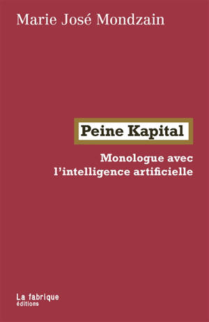 Peine Kapital : monologue avec l'intelligence artificielle