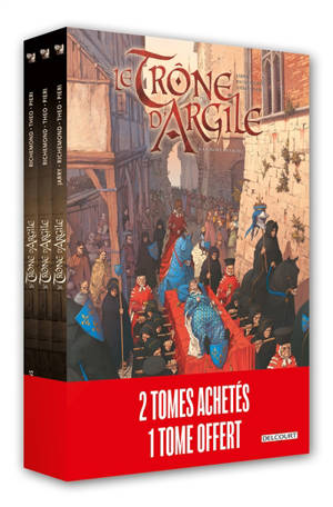 Le trône d'argile : pack tomes 4 à 6