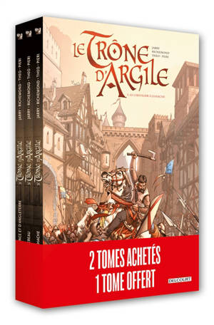 Le trône d'argile : pack tomes 1 à 3