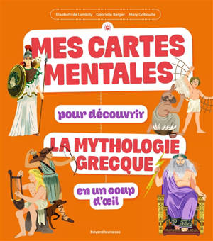 Mes cartes mentales pour découvrir la mythologie grecque en un coup d'oeil