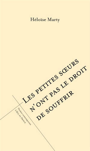 Les petites soeurs n'ont pas le droit de souffrir