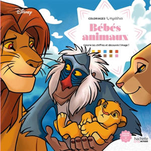 Grand carré mystères Disney : Bébés animaux
