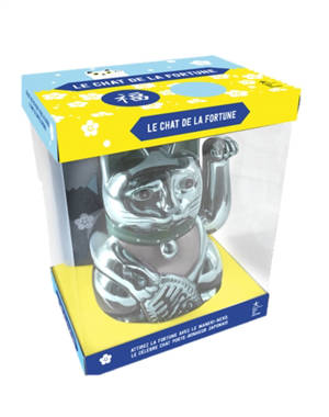 Chat de la fortune bleu : coffret