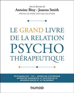 Le grand livre de la relation psychothérapeutique : psychanalyse, TCC, approche systémique, approche humaniste et existentielle, attachement