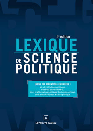 Lexique de science politique