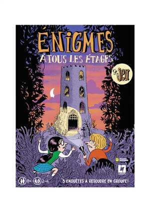 Enigmes à tous les étages : le jeu : 3 enquêtes à résoudre en groupe !