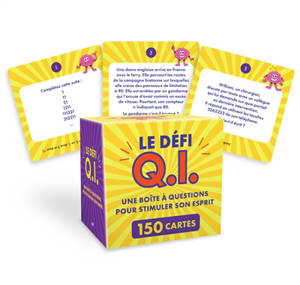 Défi QI : une boîte à questions pour stimuler son esprit