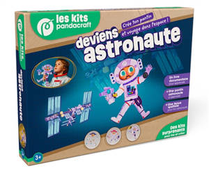 Deviens astronaute : Kit Pandacraft dès 3 ans : Crée ton astronaute et réalise des missions dans l'espace !