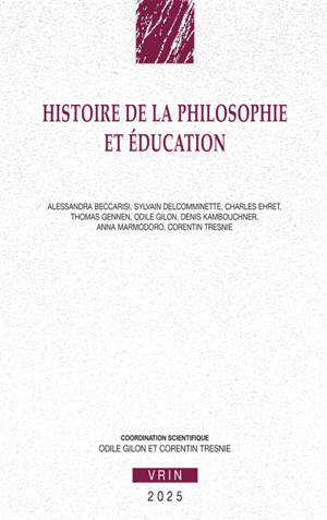 Histoire de la philosophie et éducation