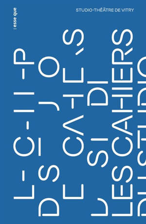 Les cahiers du studio, n° 1 (2025)