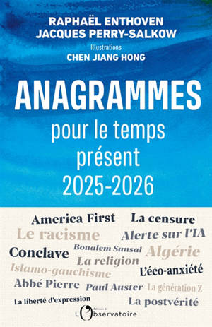 Anagrammes pour le temps présent : 2025-2026