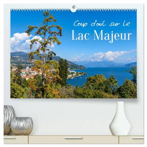Coup d'œil sur le Lac Majeur (Calendrier mural 2026 DIN A2 vertical) calendrier de bureau : Découvrez le charme éternel du Lac Majeur, entre élégance et nature.
