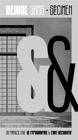 Beival Sans Specimen : Un parallèle entre la typographie et l'art Décoratif