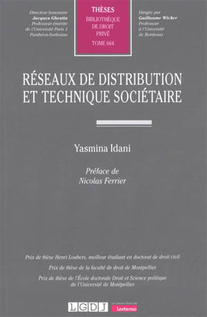 Réseaux de distribution et technique sociétaire