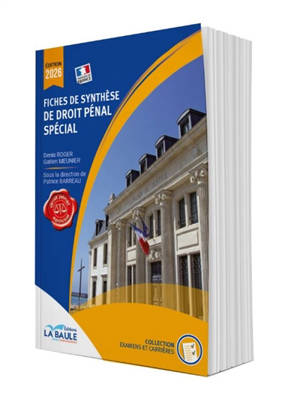 Fiches de synthèse de droit pénal spécial